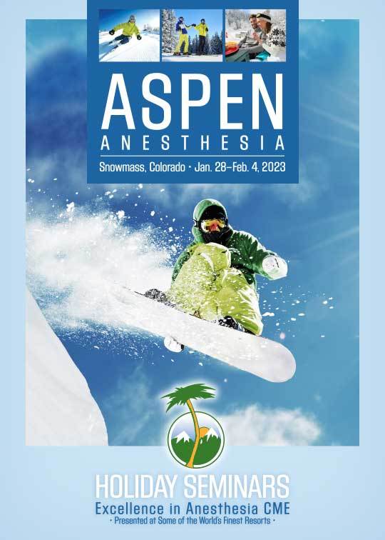 Download the 2022 Aspen Anesthesia Brochure