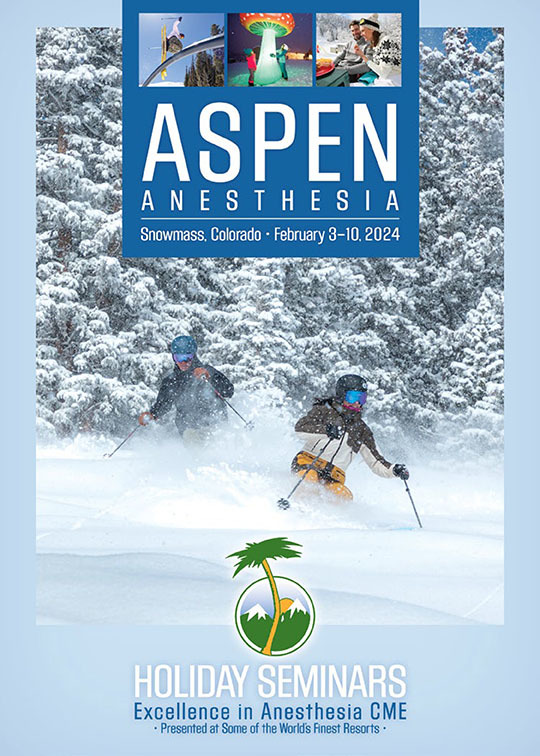 Download the 2022 Aspen Anesthesia Brochure