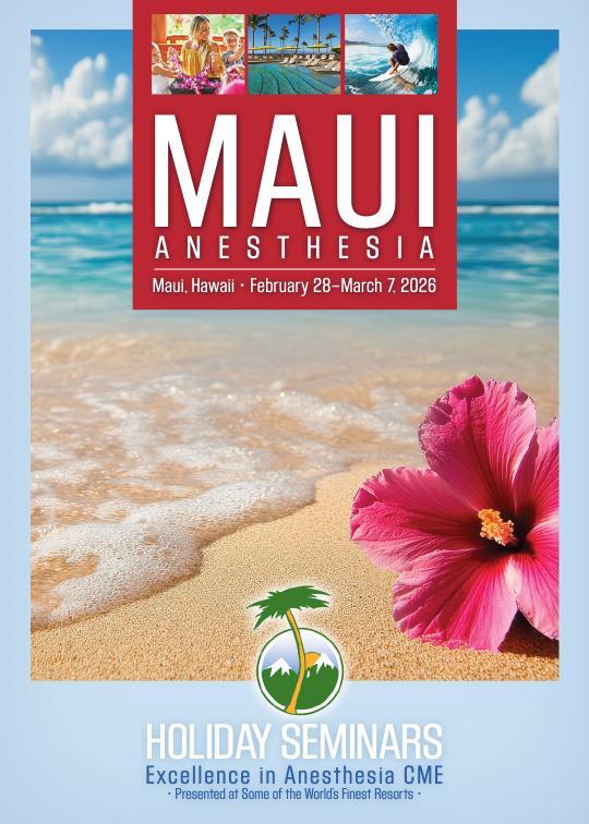 Download the 2024 Maui Anesthesia Brochure